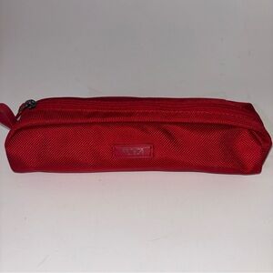Tumi Electronic Cord Pouch Organizer Red Ballistic Nylon